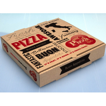 Cheap Pizza Box con Dofferent Size